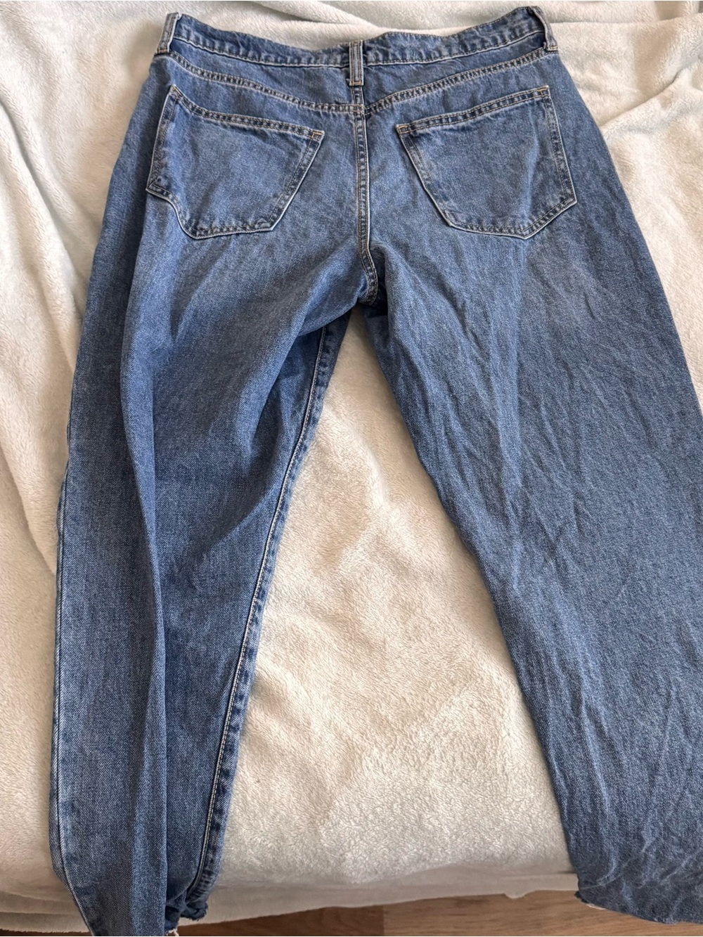 Universal Thread Blue Patchwork Jeans - Picture 2 of 5